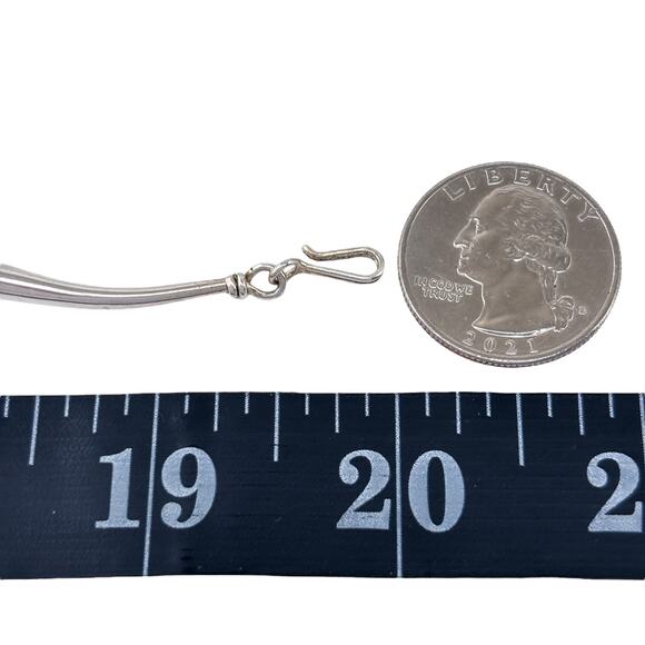 Liquid Sterling Silver 20 Strand Necklace | Sterling Silver 925 | 20" - Picture 5 of 6